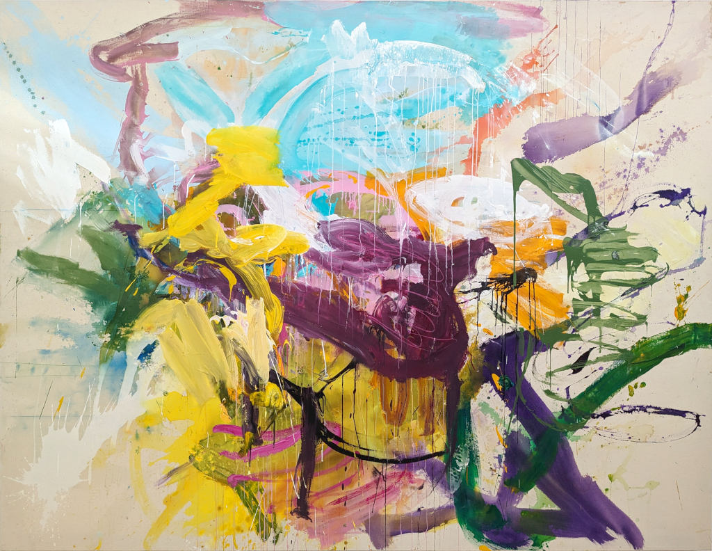 2023, Acryl auf Leinwand, 240 × 310cm